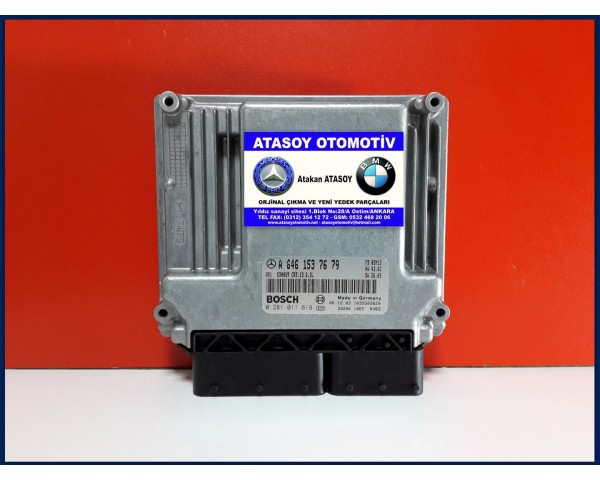 MERCEDES W203 C220CDI MOTOR BEYNİ 6461537679 - 6461533079 - 6461537291 BOSCH 0281011619 BOSCH 0281011162 BOSCH 0281014813 A6461537679 A6461533079 A6461537291 OM646 C3M1